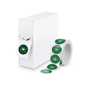 Labels on Roll